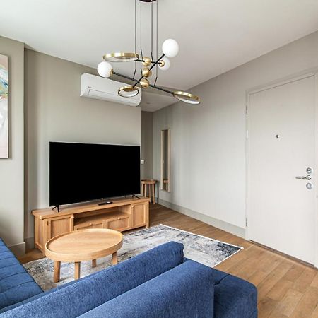 Flat With Panoramic Bosphorus View In Cihangir Istanbul Luaran gambar