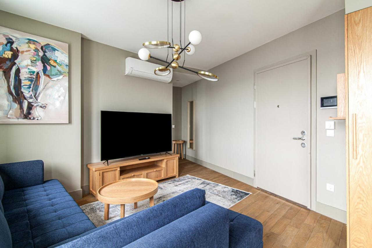 Flat With Panoramic Bosphorus View In Cihangir Istanbul Luaran gambar