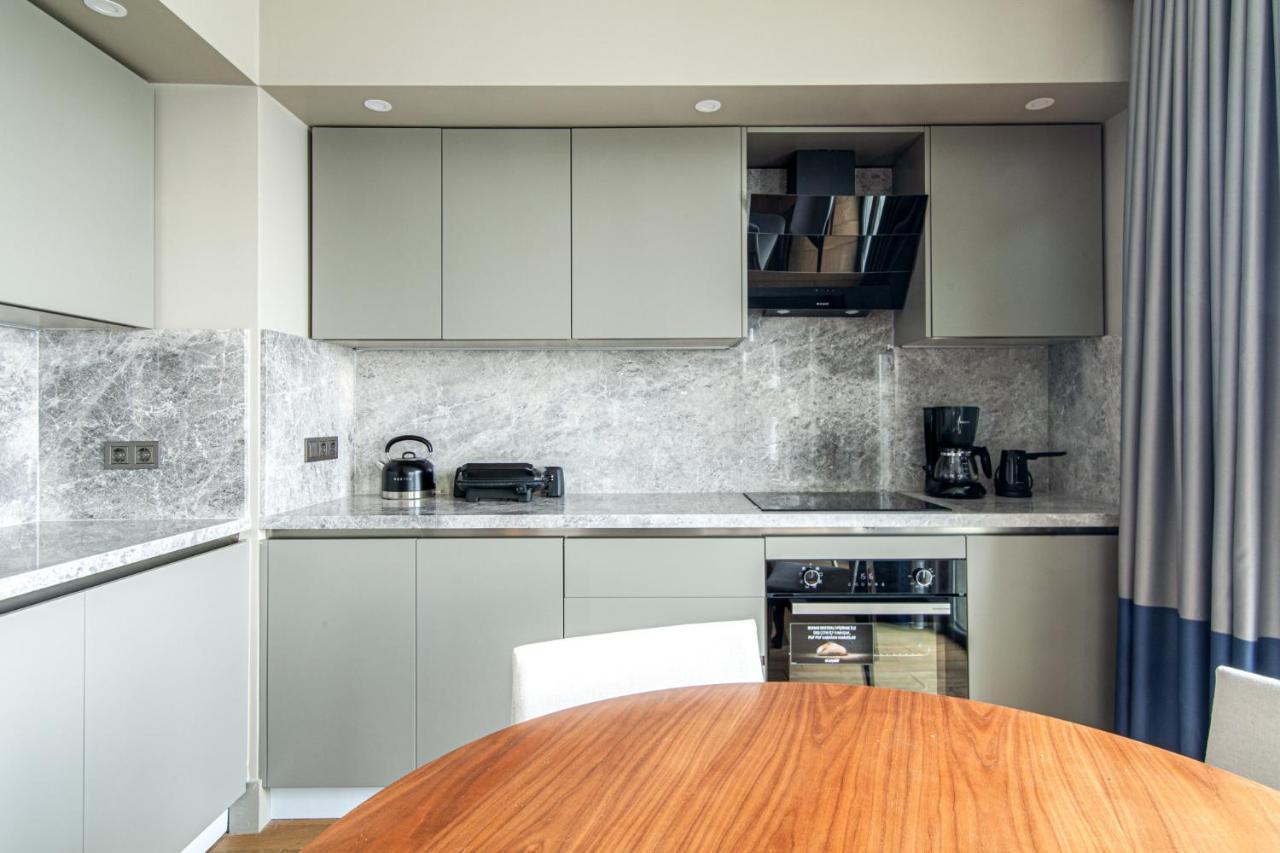 Flat With Panoramic Bosphorus View In Cihangir Istanbul Luaran gambar