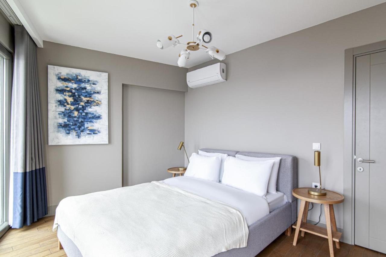 Flat With Panoramic Bosphorus View In Cihangir Istanbul Luaran gambar